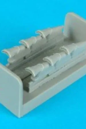 Supermarine Spitfire Mk.V exhaust (toebehoren voor modelbouwsets van Tamiya) Accessoire Speciale Aanbieding