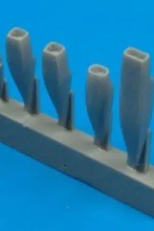 Sukhoi Su-22 air cooling scoops (toebehoren voor modelbouwsets van KP/Kopro) Accessoire Koopje