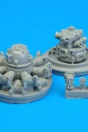 Grumman F4F-4 Wildcat engine (toebehoren voor modelbouwsets van Tamiya) Motor Snelle Levering