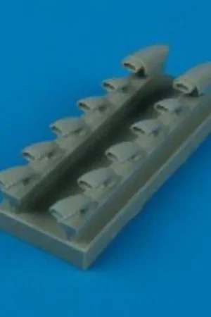 Seizoensaanbieding Junkers Ju 87D-1/Junkers Ju 87D-3 Stuka early exhaust (toebehoren voor modelbouwsets van Hasegawa)