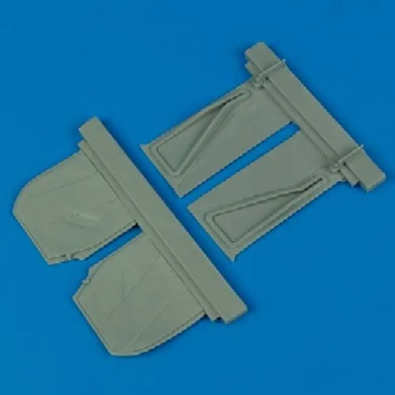 Actieprijs North American P-51B Mustang undercarriage covers (toebehoren voor modelbouwsets van Trumpeter)