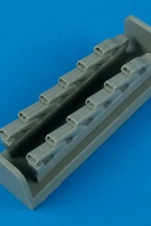 Alleen Vandaag Messerschmitt Bf 109E exhaust (toebehoren voor modelbouwsets van Eduard) Accessoire