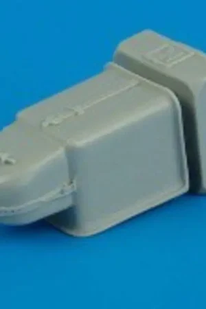 Messerschmitt Bf 109K gun cover (toebehoren voor modelbouwsets van Hasegawa and Revell) Flitsaanbieding