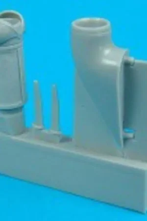Messerschmitt Bf 109G-6 dust filter - early model (toebehoren voor modelbouwsets van Hasegawa) Speciale Aanbieding