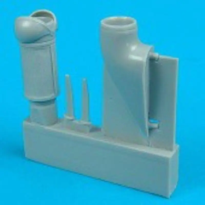 Messerschmitt Bf 109G-6 dust filter - early model (toebehoren voor modelbouwsets van Hasegawa) Speciale Aanbieding