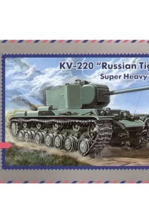Meest Verkocht KV-220 Russian Tiger Heavy Tank Schaalmodel