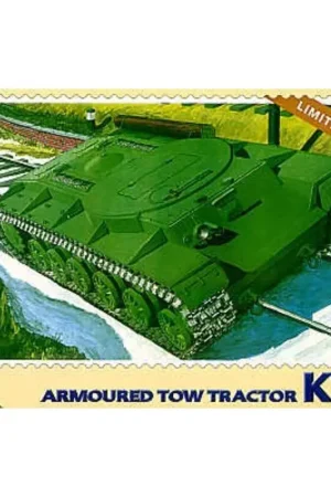 KV-T Armoured Tow Tractor Schaalmodel Direct Verzonden