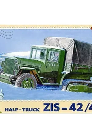 Gecertificeerd ZIS-42/42M half truck Schaalmodel