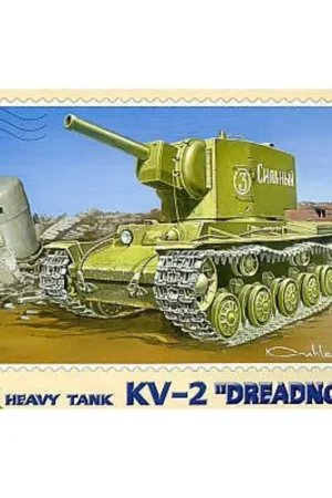 Op = Op KV-2 Dreadnought Schaalmodel