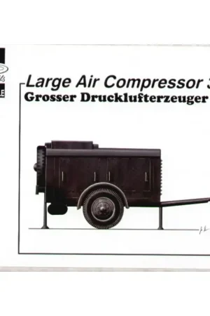 Grosser Drucklufterzeuger 34. it may sound impressive but it′s only a large air compressor ideal for dioramas Tijdelijk Beschikbaar