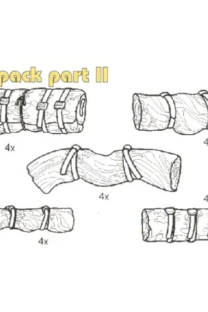 Tentpack part II contains detailed Tentpack 19 pcs. Op = Op