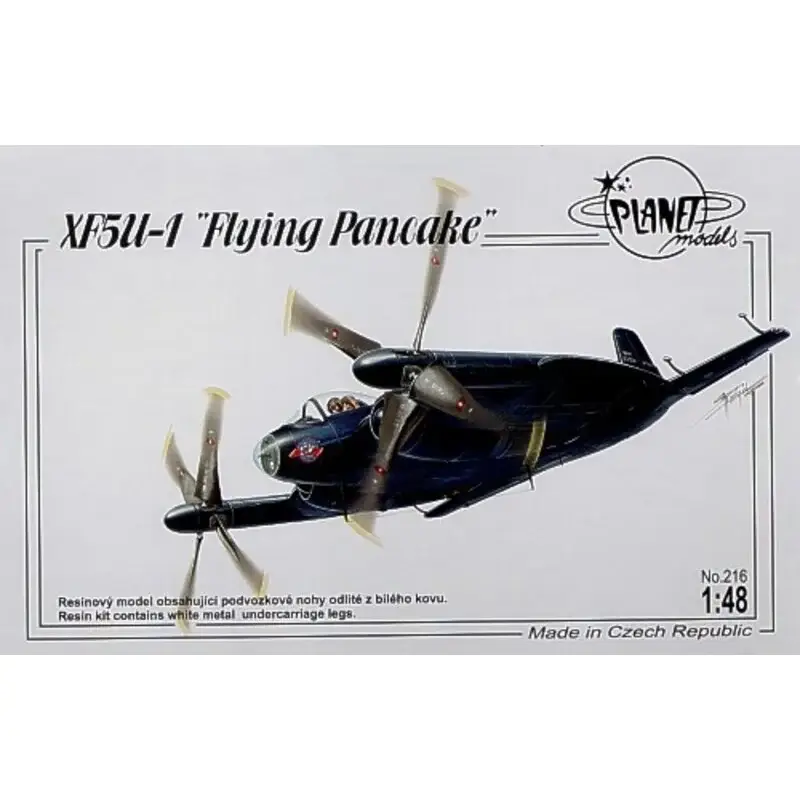 Shop Nu Vought XF5U-1 Flying Pancake Schaalmodel