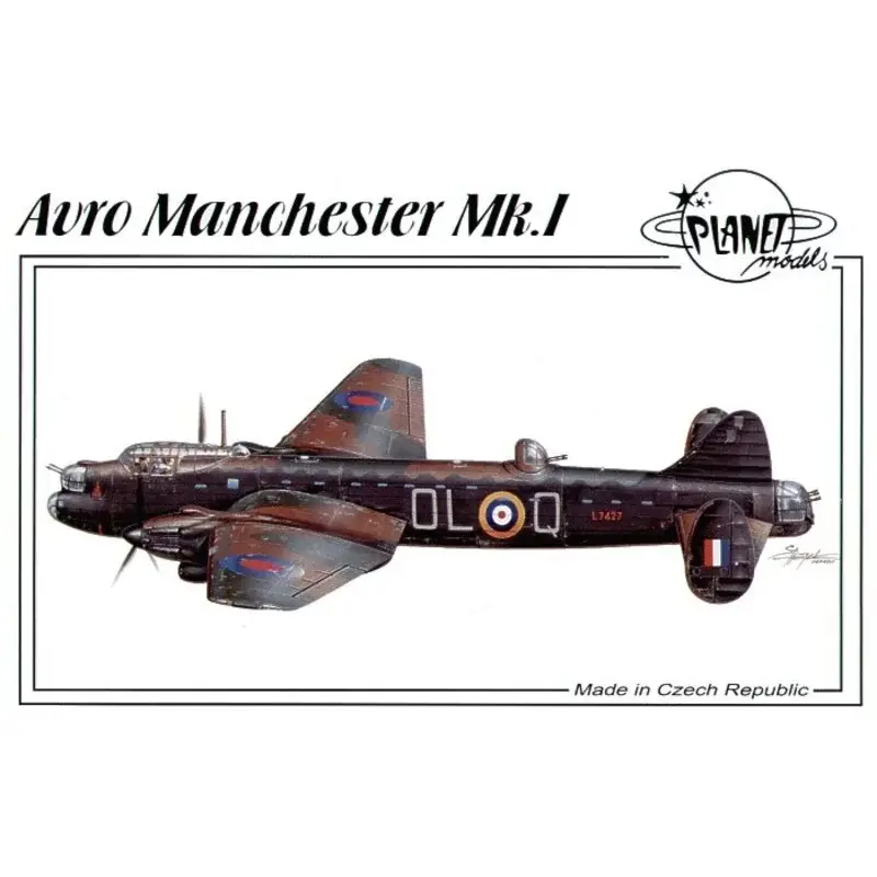 Avro Manchester Mk.I Schaalmodel Populair