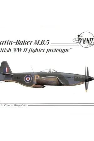 Martin Baker MB.5 Schaalmodel Favoriet
