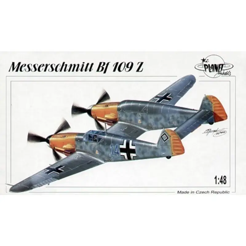 Finale Uitverkoop Messerschmitt Bf 109Z Schaalmodel