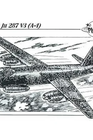 Uitverkoop Junkers Ju 287 V3 (A-1) Schaalmodel