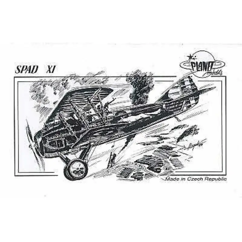 Direct Beschikbaar Spad XI decals: france/Belgium Schaalmodel