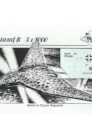 Must-Have FW Entwurf B 3 x 1000 Delta Bomber Schaalmodel