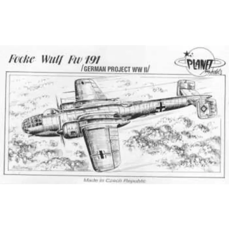 Focke Wulf Fw 191 Schaalmodel Alleen Vandaag