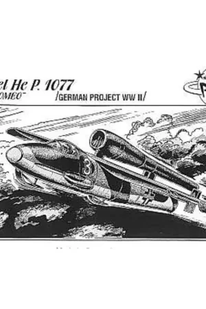 Heinkel He P 1077 Romeo Schaalmodel Alleen Vandaag