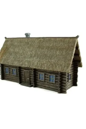 Tijdelijk Beschikbaar Russian Izba (Wooden building/Thatch roof)