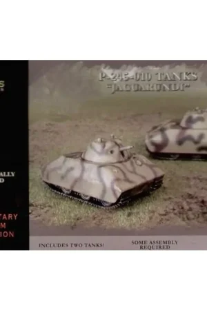 Direct Beschikbaar German E-tank/Porsche (2 per box) Schaalmodel