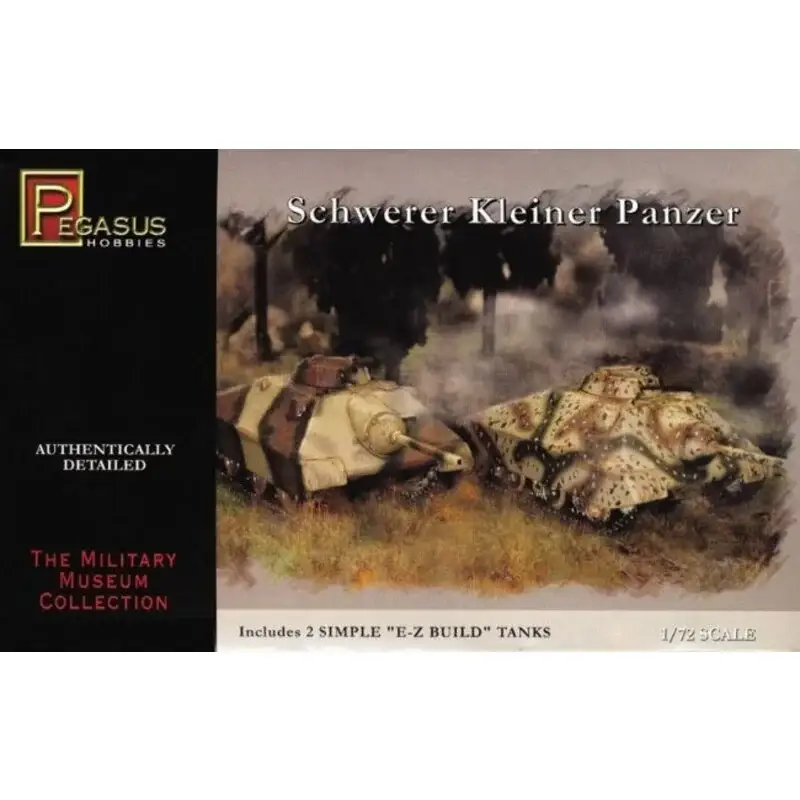 Fabrieksprijs German Schwerer Panzer (2 per box) Schaalmodel