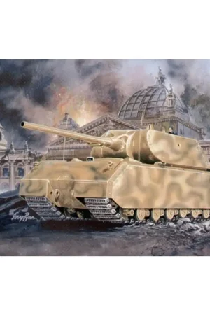 Maus Super Heavy German WWII tank Schaalmodel Betaalbaar