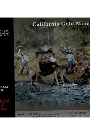 Laatste Versie California Gold Miners Figuren