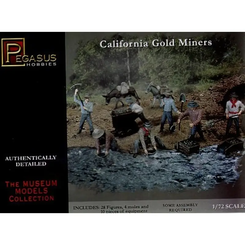 Laatste Versie California Gold Miners Figuren