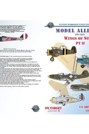 Seizoensaanbieding Sticker Wings Of Stars Pt 2 (6) Nieuport 28 6507 213th Aero Squadron Florida 1919 Curtiss P-6E Hawk 22 33rd PS Virginia Beach 19