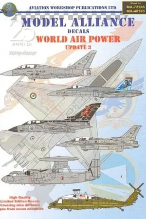 Exclusieve Aanbieding Sticker World Air Power Pt 3 Nine aircraft types from seven countries (13) Lockheed Martin Lockheed Martin F-16C No 115 or 207 2