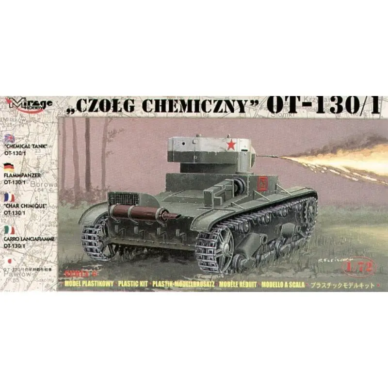 OT-130/1 chemical tank Schaalmodel Rechtstreeks Van De Fabrikant