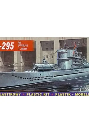 U-Boat U-295 typ U-VIIC /42 + Biber (submarine) Schaalmodel Koop Online
