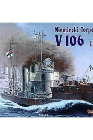 German WWI Torpedo ship Schaalmodel Lage Prijs