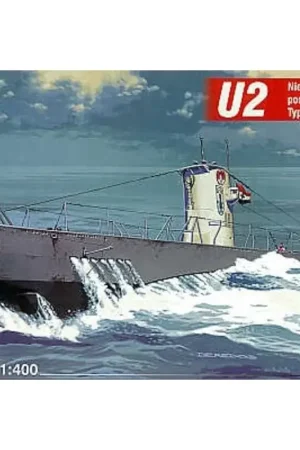 Hete Deal U-Boat U2 typ IIA (submarine) Schaalmodel