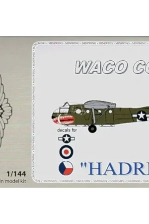 Weekendaanbieding Waco CG-4A HADRIAN. Decals RAF Netherlands Schaalmodel