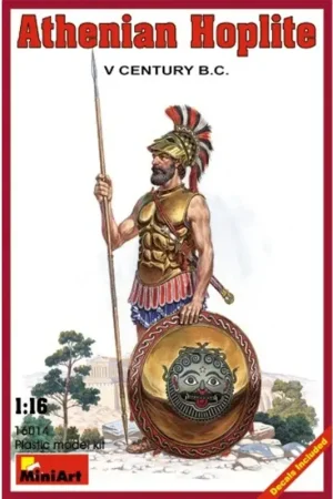 Superprijs Athenian Hoplite V century B.C. Figuren