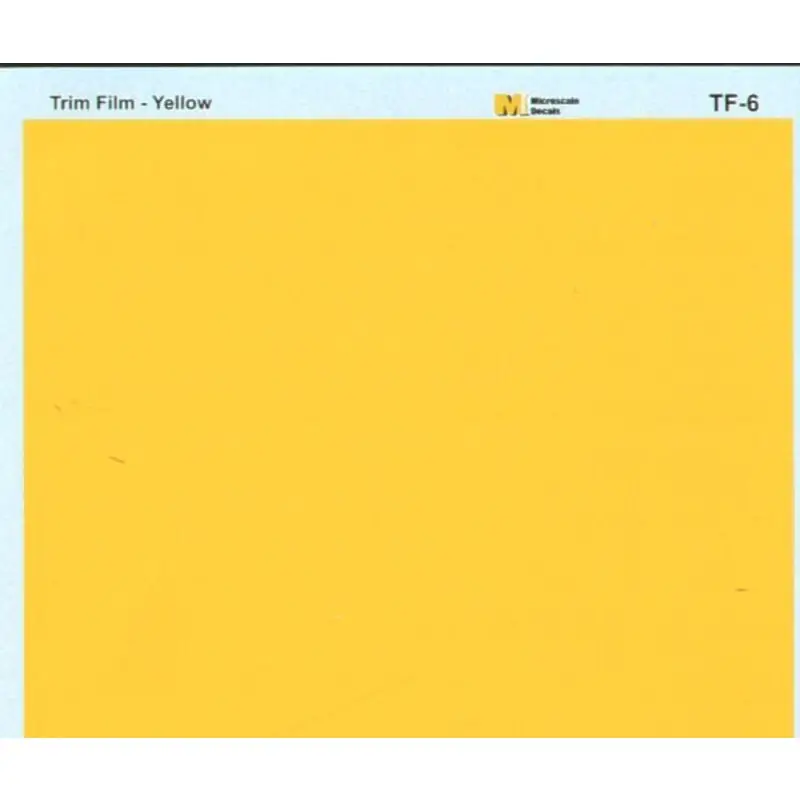 Sticker Yellow (trimfilm) if you cannot see the colour that you want and trimfilm can be painted Aanbieding