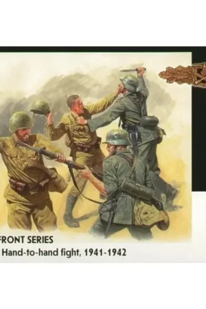 Lage Kosten Eastern Front Summer 1941 hand to hand combat (4 fig.) Figuren