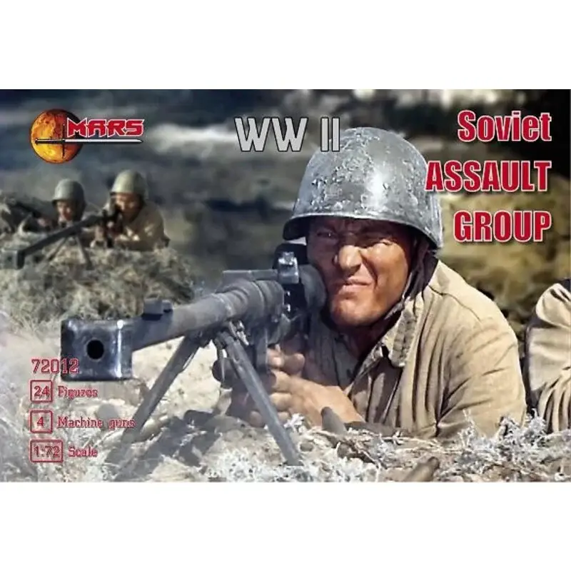 Soviet WWII Assault Group Figuren Uitverkoop