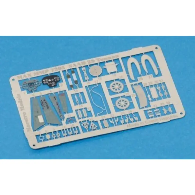 Dagaanbieding Saab J-29 Tunnan (flying Barrel) detail set (toebehoren voor modelbouwsets van Heller)