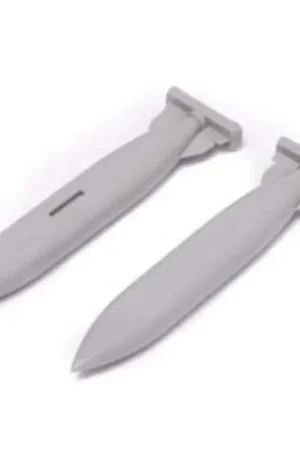 Speciale Aanbieding Saab JAS-39 Gripen 1200 liters tanks for Danish and Finnish aircraft Saab J-35 Draken. x 2 (toebehoren voor modelbouwsets van Ha
