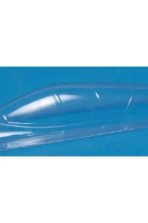 Saab J-35A/B/D Draken early canopy x 2. (vac formed) (toebehoren voor modelbouwsets van Hasegawa) Uitverkoop