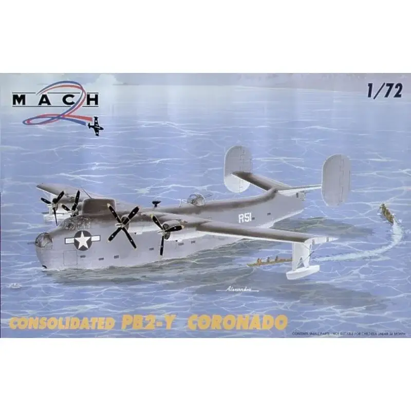 Consolidated PBY-2 Coronado with decals for US Navy Schaalmodel Must-Have