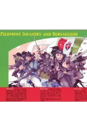 Korting Piedmont Infantry and Bersaglieri Figuren