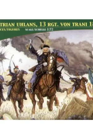 Rechtstreeks Van De Fabrikant Austrian Uhlans 13th Regiment of Von Trany 1858-66 Figuren