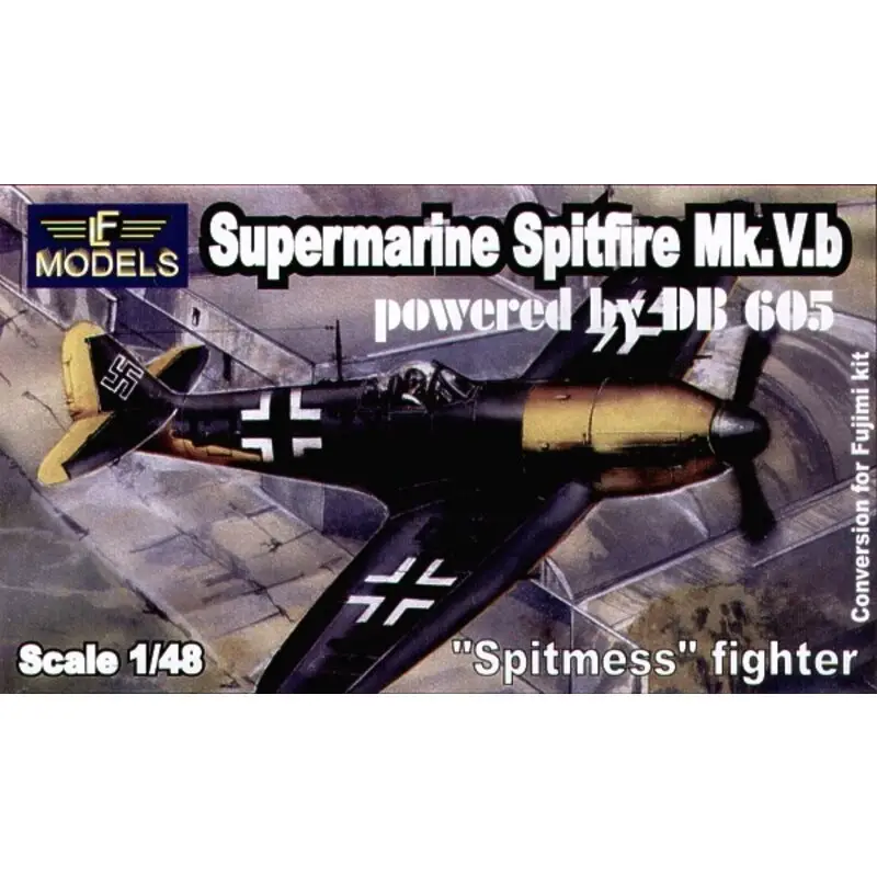 Bestseller Supermarine Spitfire Mk.Vb with DB-605 engine (toebehoren voor modelbouwsets van Fujimi)