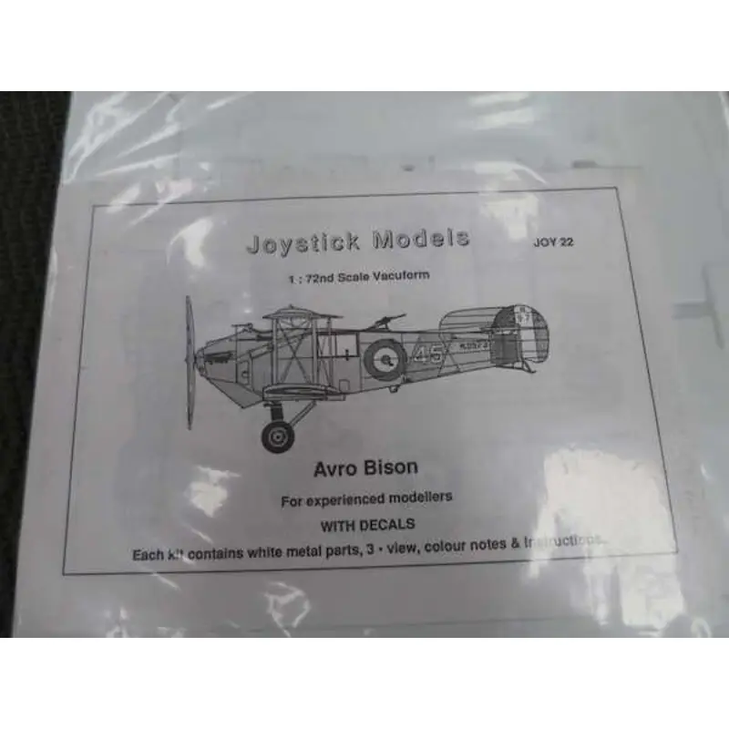 Avro Bison II Schaalmodel Nu Kopen