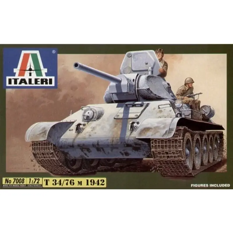 Beperkte Voorraad T-34/76 Russian tank Schaalmodel